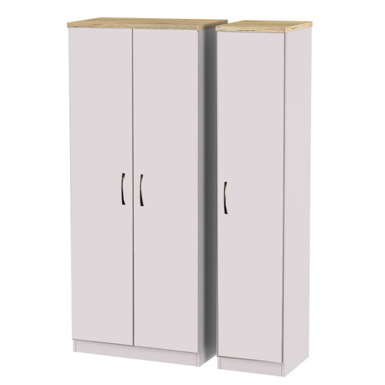 Siena 3 Door Wardrobe Siena 3 Door Wardrobe
