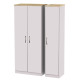 Siena 3 Door Wardrobe Siena 3 Door Wardrobe