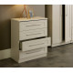York 3 Drawer Bedside York 3 Drawer Bedside