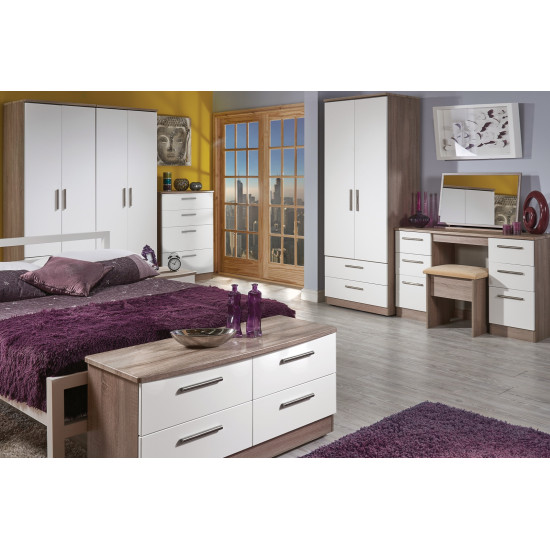 Knightsbridge 4 Door 2 Drawer Wardrobe Knightsbridge 4 Door 2 Drawer Wardrobe