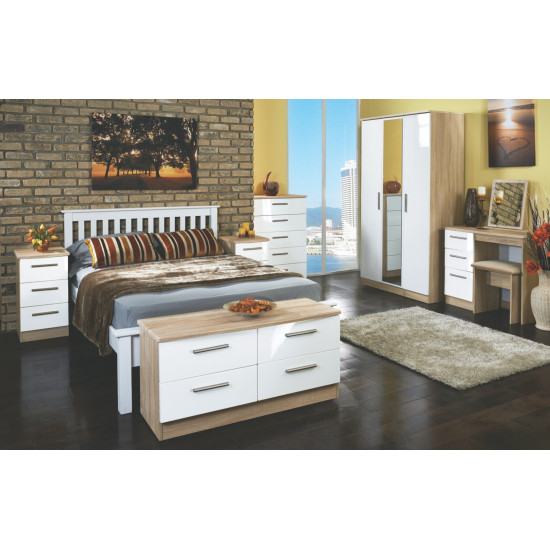 Knightsbridge 4 Door 2 Drawer Wardrobe Knightsbridge 4 Door 2 Drawer Wardrobe