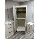 Destiny 3 Piece Bedroom Set Light Grey Gloss