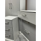 Destiny 3 Piece Bedroom Set Grey & White Destiny 3 Piece Bedroom Set Grey & White