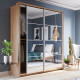Carolina Shetland Oak 180cm Sliding Wardrobe Carolina Shetland Oak 180cm Sliding Wardrobe