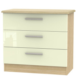 Knightsbridge 3 Drawer Chest