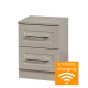 York 2 Drawer Bedside (Wireless Charging) York 2 Drawer Bedside (Wireless Charging)