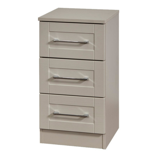 York 3 Drawer Bedside York 3 Drawer Bedside