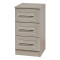 York 3 Drawer Bedside